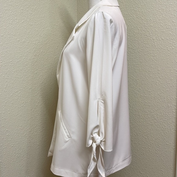 NY Collection Open Front Jacket - Picture 6 of 8